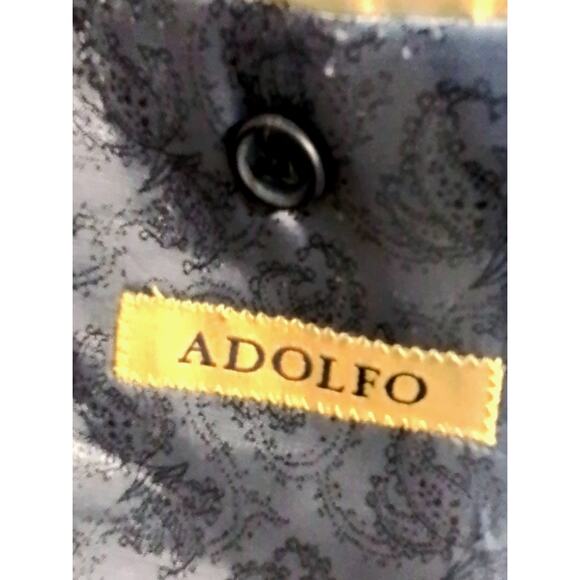 Adolfo Mens Black Dress Jacket - Picture 6 of 8